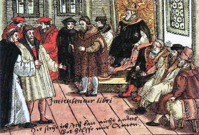 Luther na říšském sněmu ve Wormsu